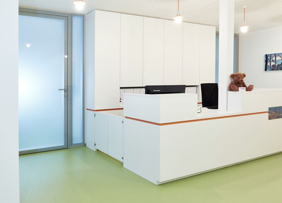 Kinderarztpraxis Mangelsdorf / Empfang